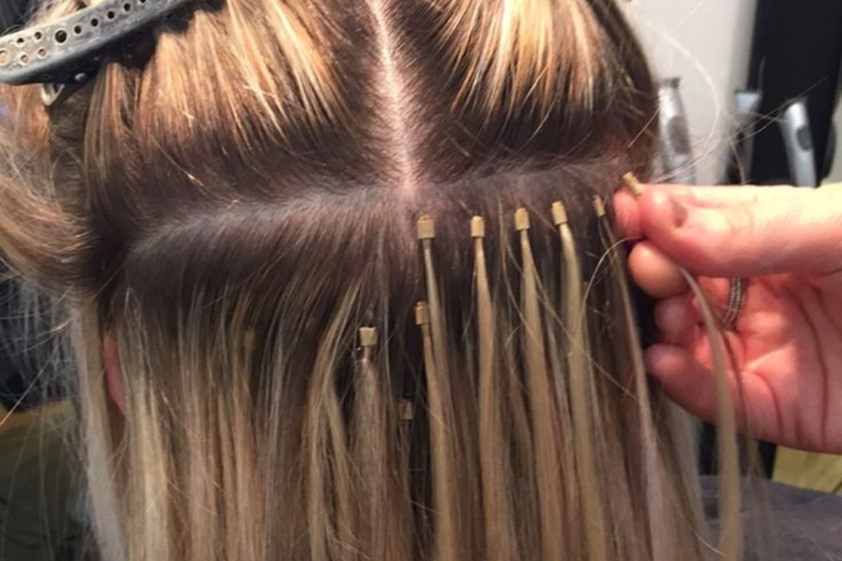 I-tip hair extensions