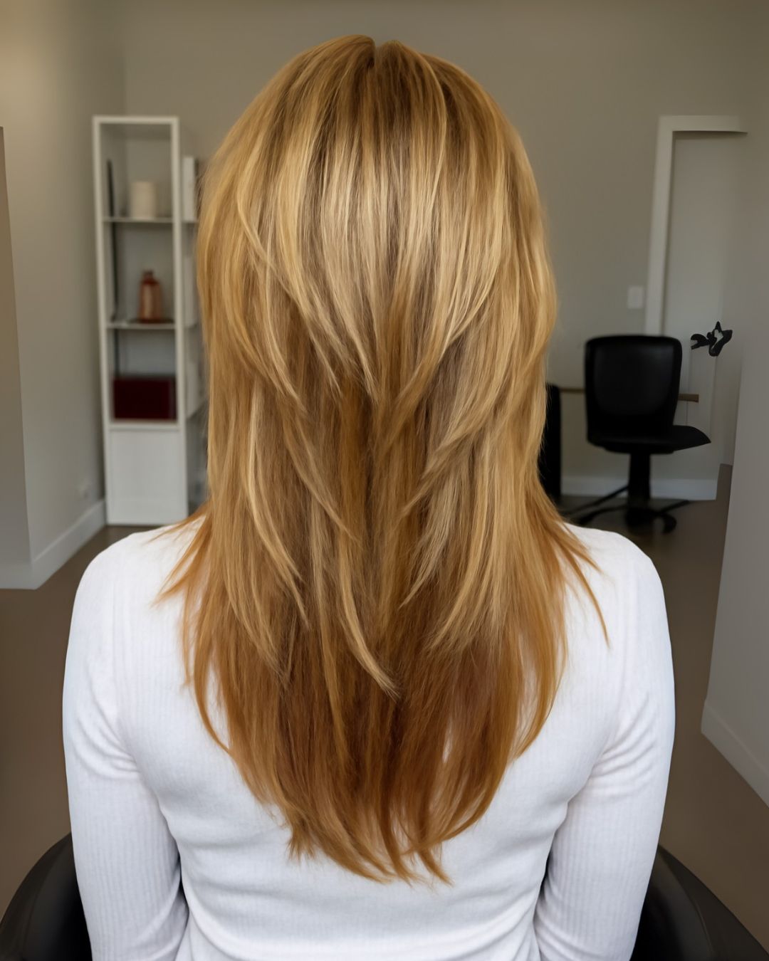 choppy long haircut